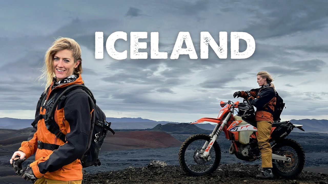 Off-road motorcycling through the heart of ICELAND - Part One - Ride With Locals The Girl On A Bike