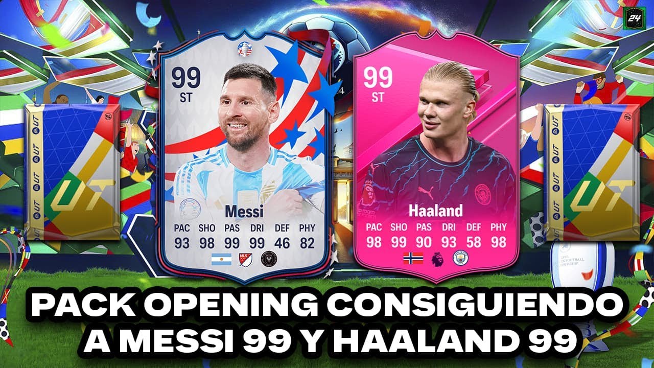 ME SALE MESSI 99 Y CONSIGO A HAALAND FUTTIES 99!