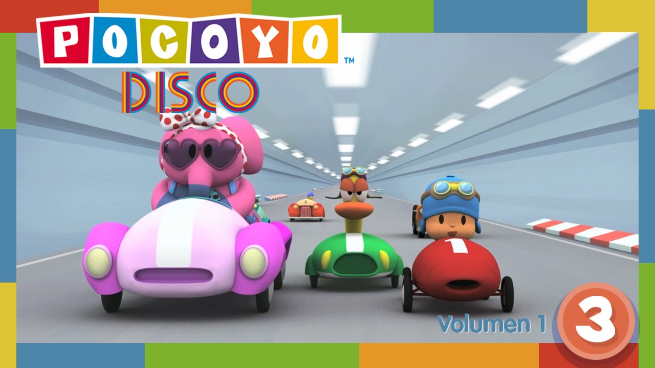 🎶 POCOYÓ DISCO 1x03 - La Gran Carrera | CANCIONES INFANTILES | CARICATURAS y DIBUJOS ANIMADOS