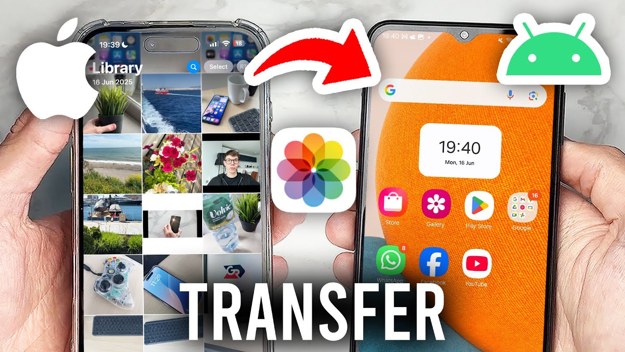 How To Transfer Photos From iPhone To Android - Step By Step