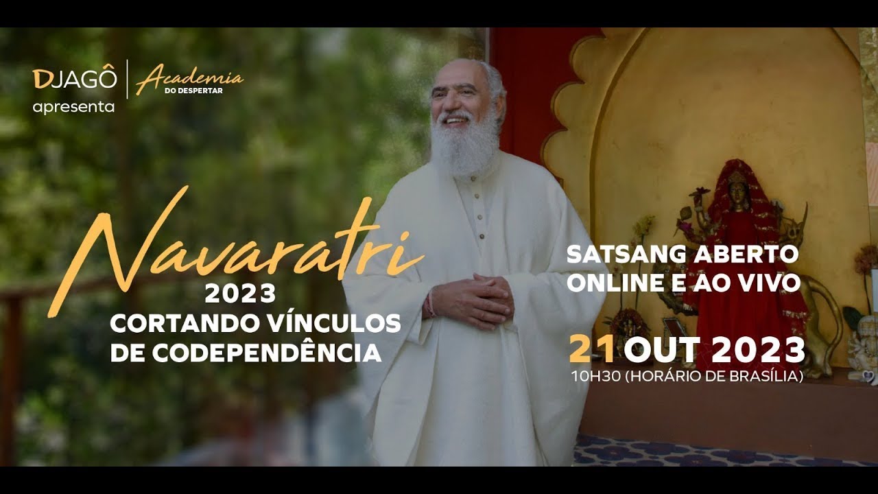 Satsang de Navaratri 2023 -  Cortando os vínculos da codependência, com Sri Prem Baba