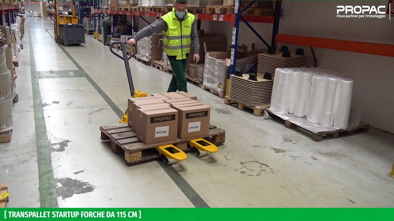Transpallet STARTUP forche da 115 cm