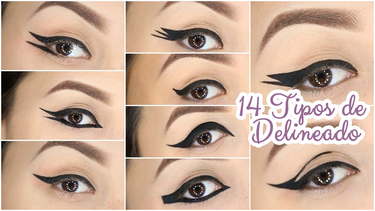 14 Tipos de Delineados Diferentes | 14 Eyeliner Styles
