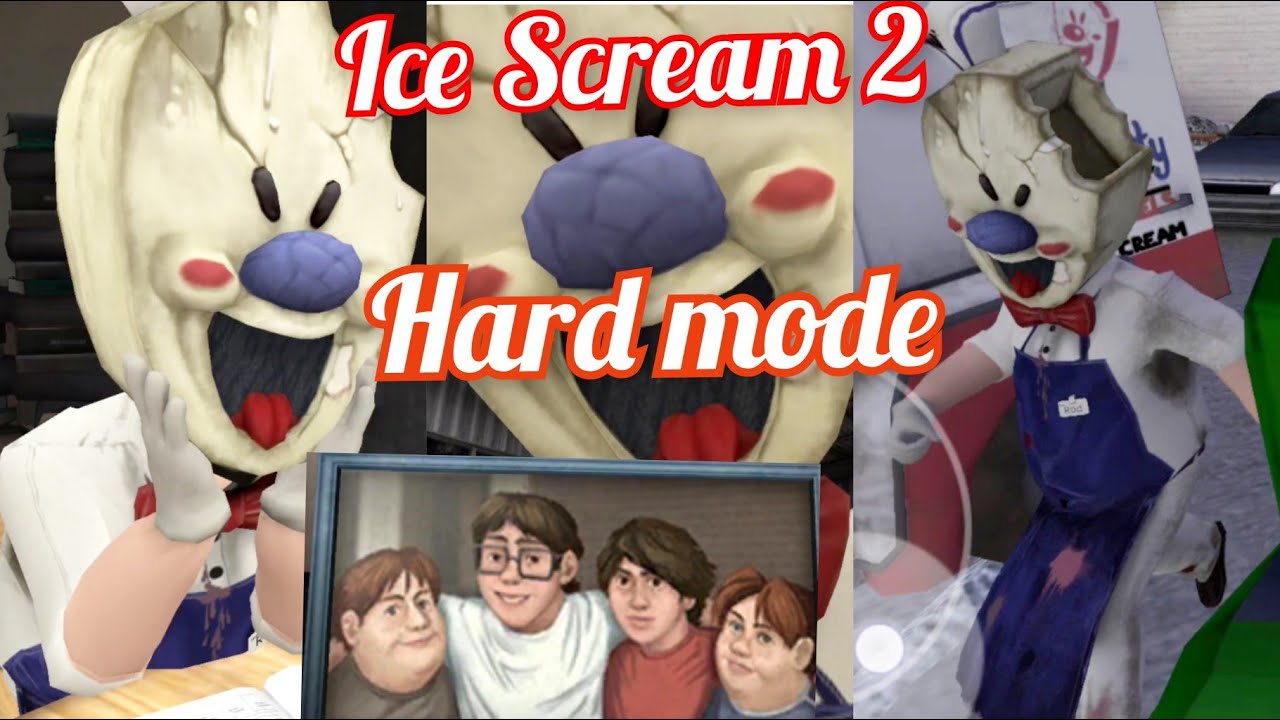 Ice Scream 2 HARD mode full gameplay + All cutscenes + good ending +bug 🍦🍦