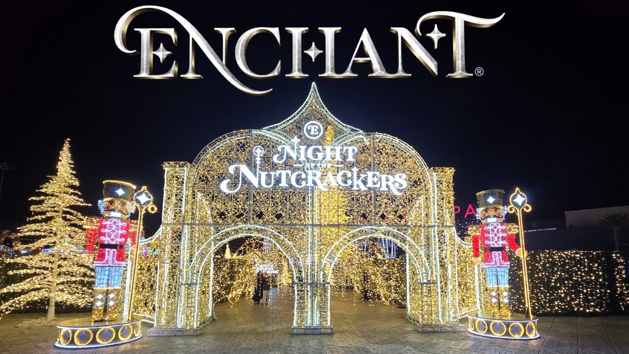 The Most Magical Time of the Year! Explore ENCHANT Las Vegas with Me!