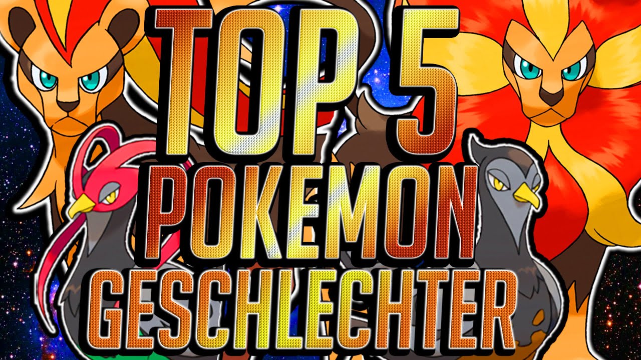 POKÉMON Top 5 | UNTERSCHIEDE bei Geschlechtern !