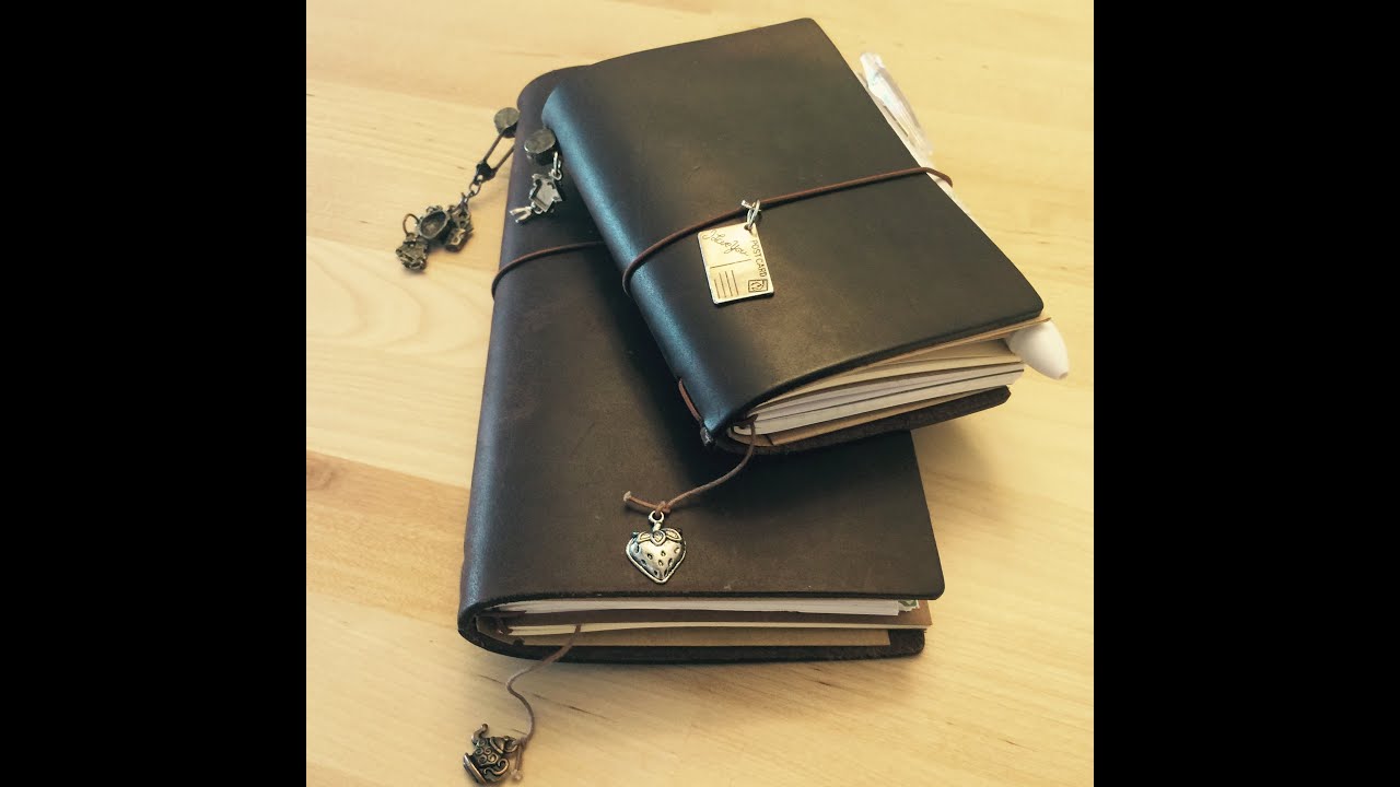 Flip Through My Midori Travelers Notebooks With Me!