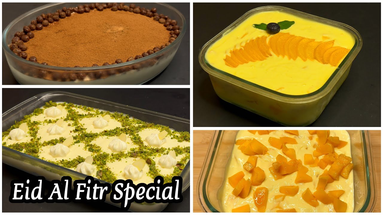 പെരുന്നാൾ സ്പെഷ്യൽ 3 കിടിലൻ പുഡ്ഡിംഗ് | EID DESSERTS