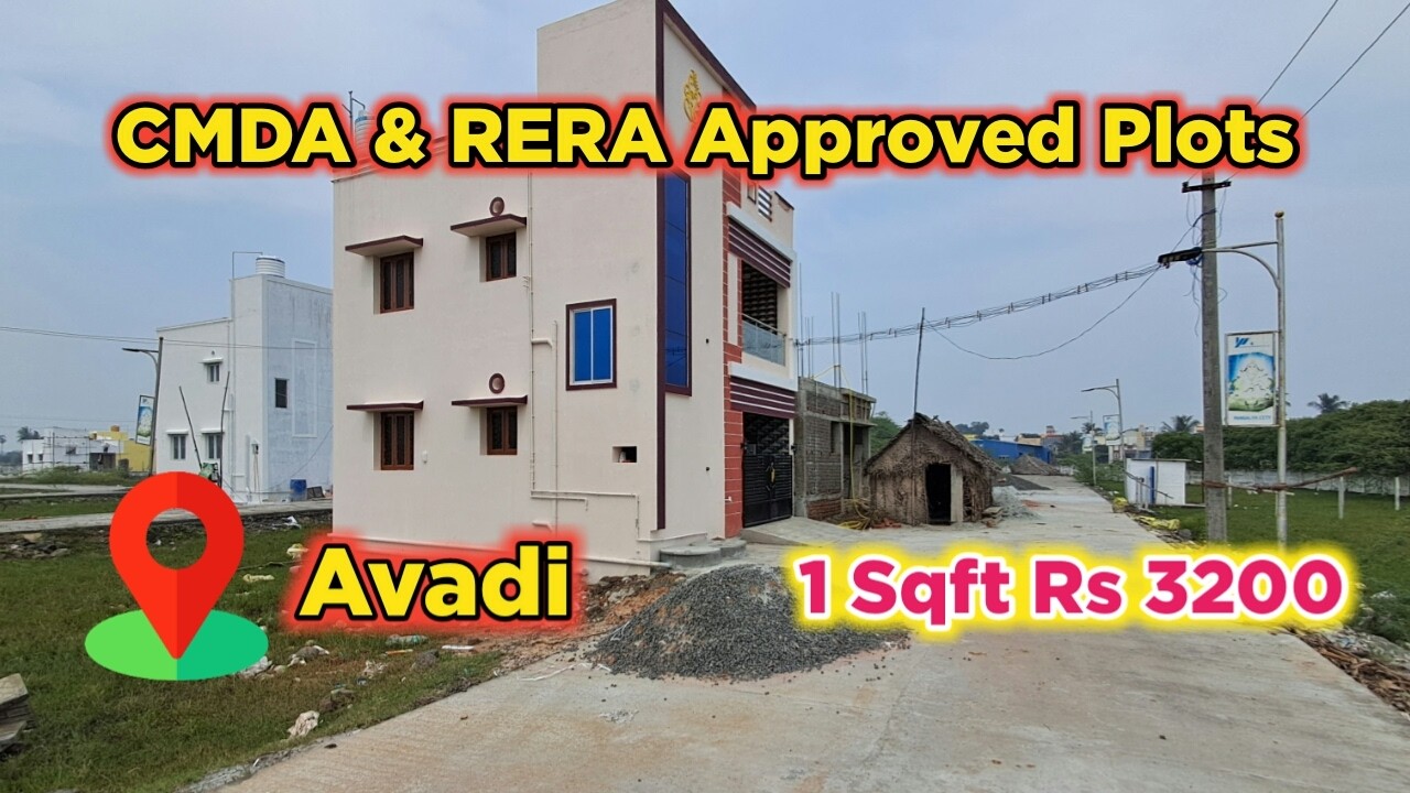 CMDA Approved Plots in Chennai Avadi | land for sale in avadi | Avadi plots for sale