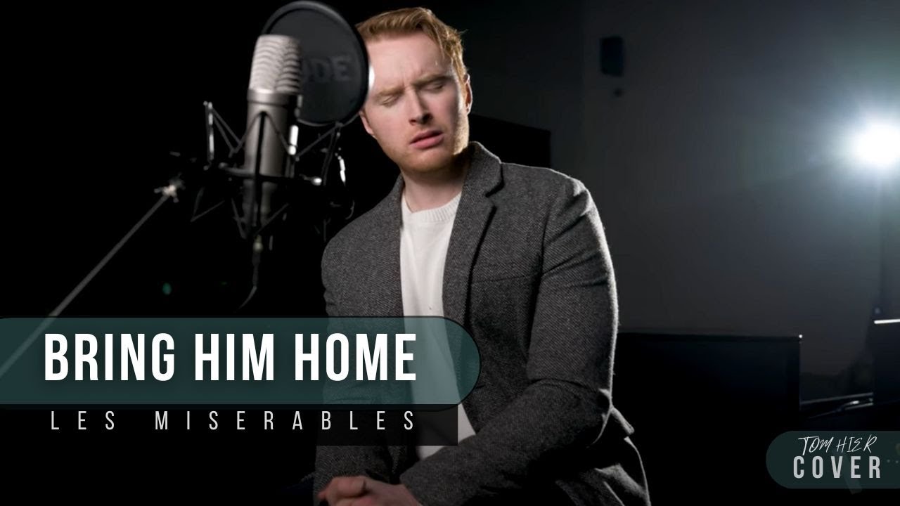 Tom Hier sings Bring Him Home [Les Miserables] - Studio Session