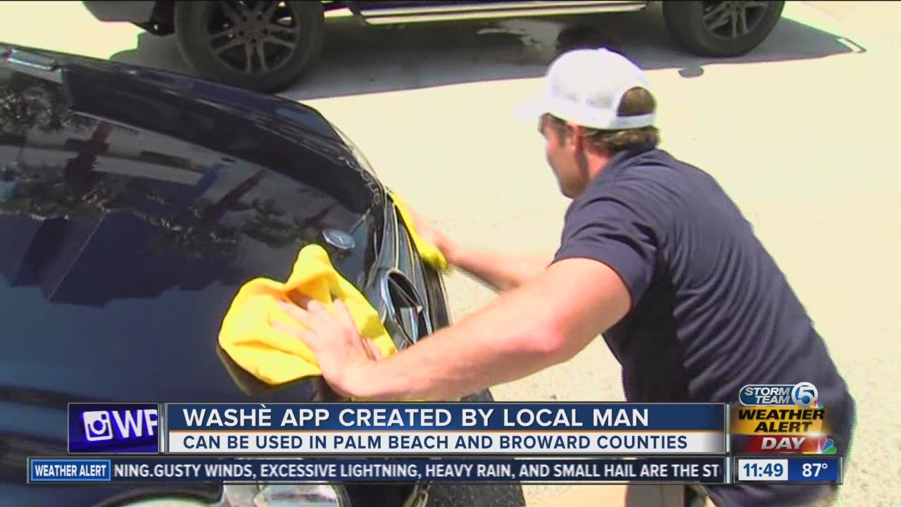 Car wash app created by South Florida man
