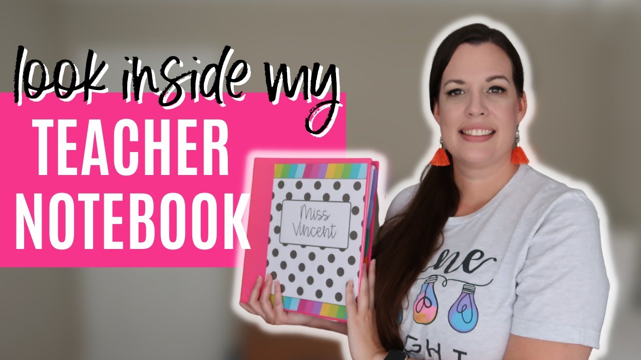 How I Keep Track of Student Information and Data Using a Teacher Notebook