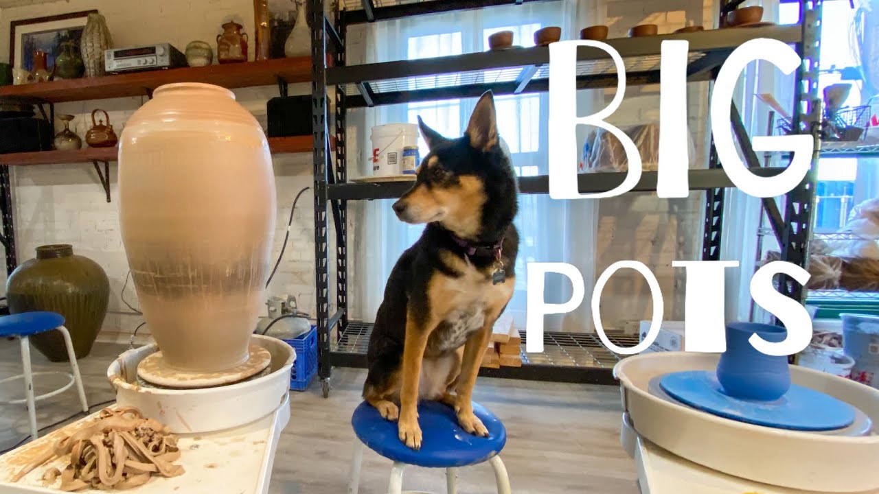 Wheel Throwing Tutorial | Large Sectional Pot With Derek