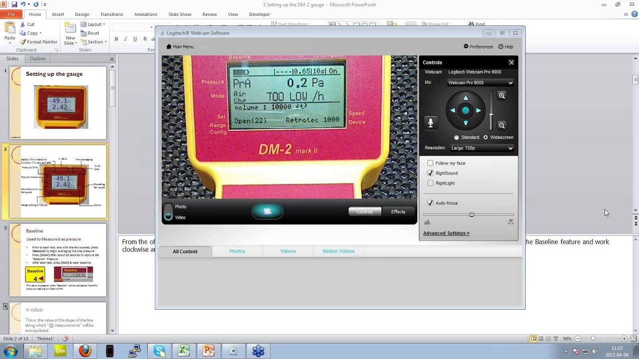 2013-04-04 Retrotec Equipment Set up Q&A Webinar