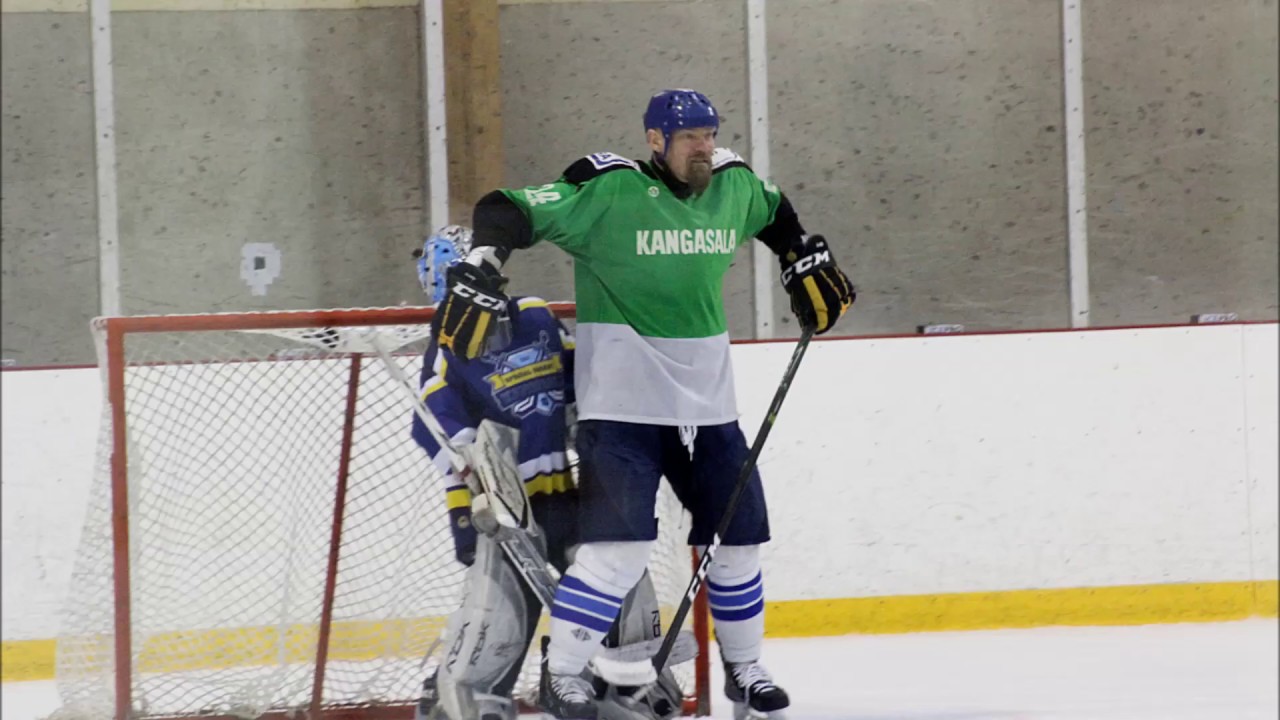 Special Hockey Kangasala ja Erikoismiehet kaukalossa