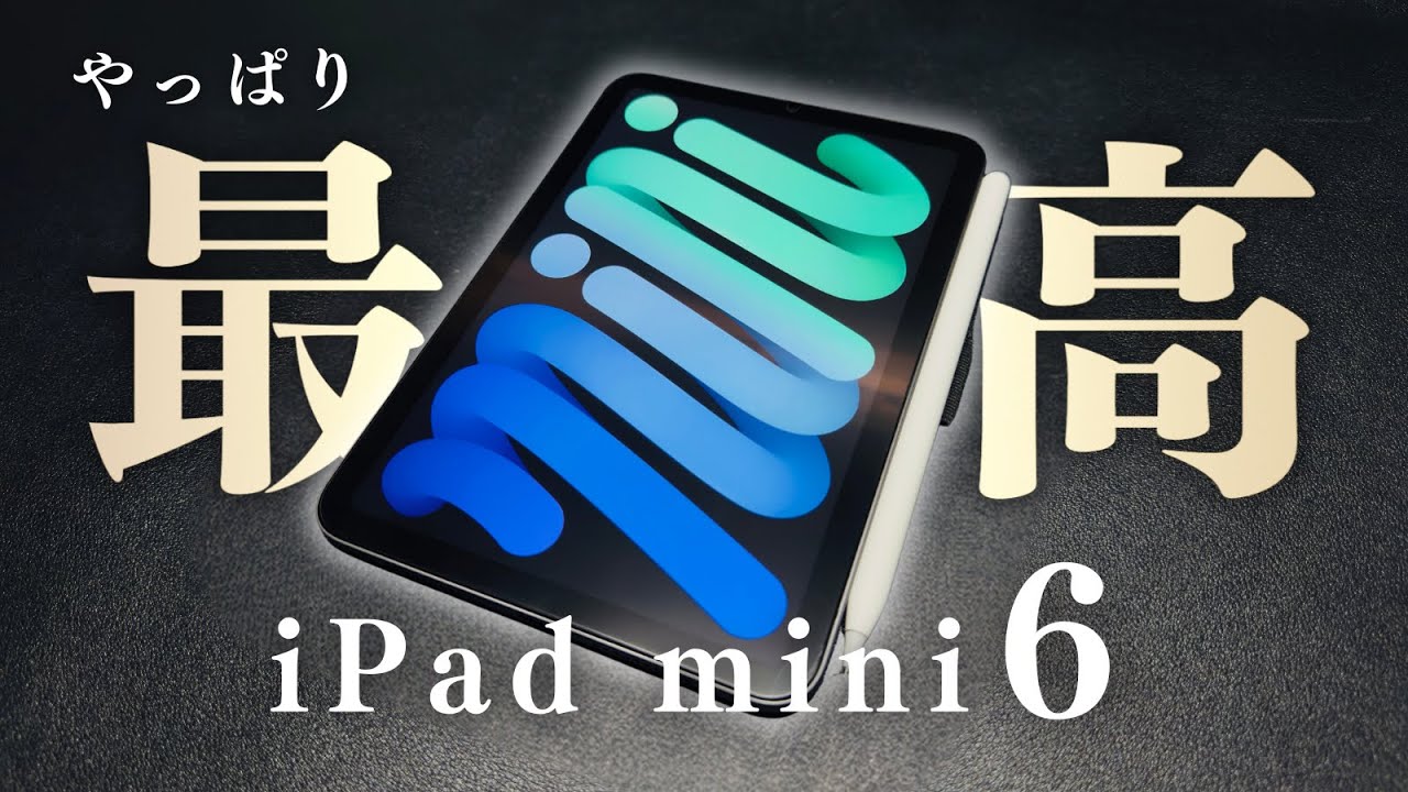 【最高】iPad mini6は何故こんなに愛されているのか？【1年半使用レビュー】