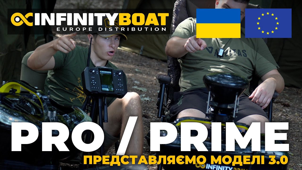 InfinityBoat - X-Controller - Майбутнє човнів для приманки.