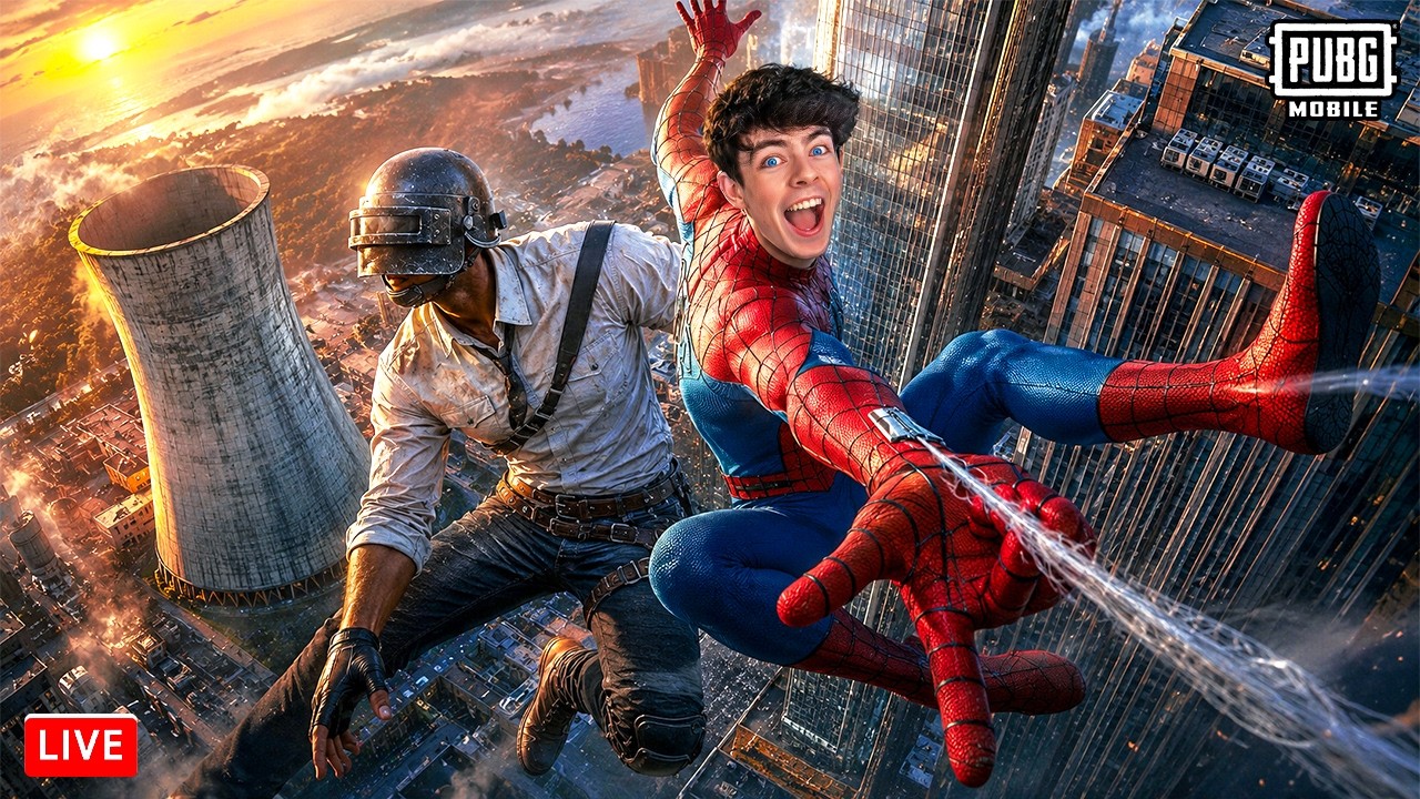 MY LAST TIME PLAYING PUBG MOBILE SPIDER-MAN MODE