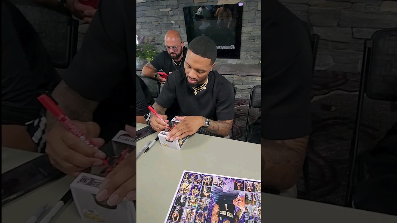 Damian Lillard Signed My Funko Pop! #funko #funkopop #nba