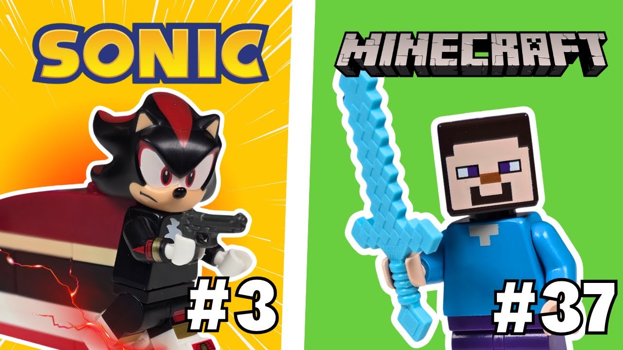 100 Video Game Characters in LEGO...