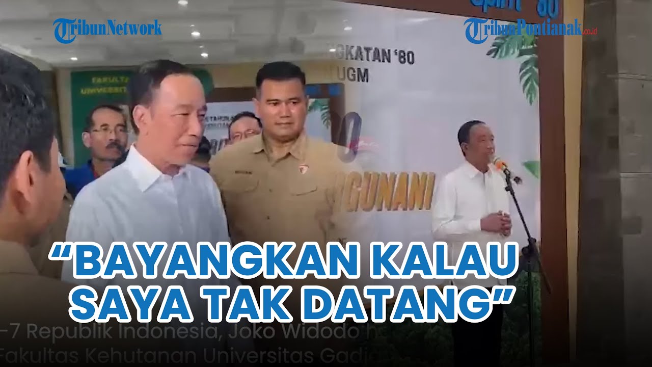 Kelakar Jokowi soal Alasan Ikut Reuni UGM: Bayangkan Kalau Saya Tak Datang Pasti Akan Ramai Lagi