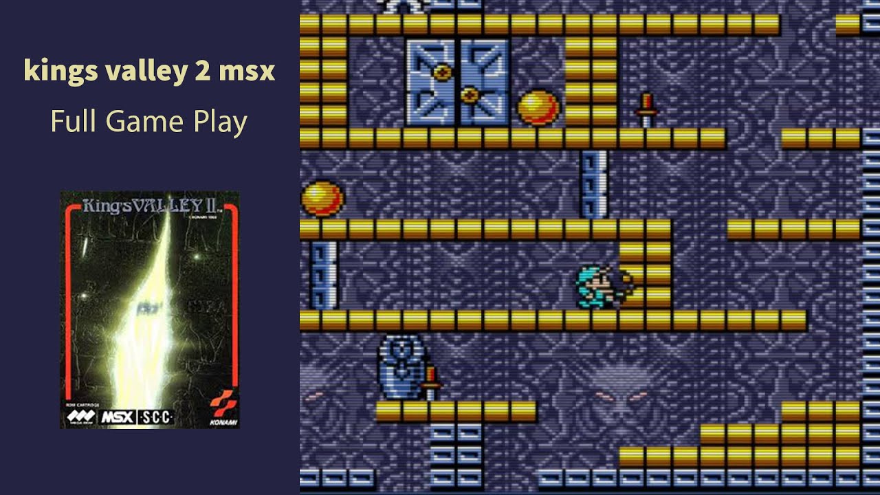 King's Valley 2 - MSX2 - Long Play