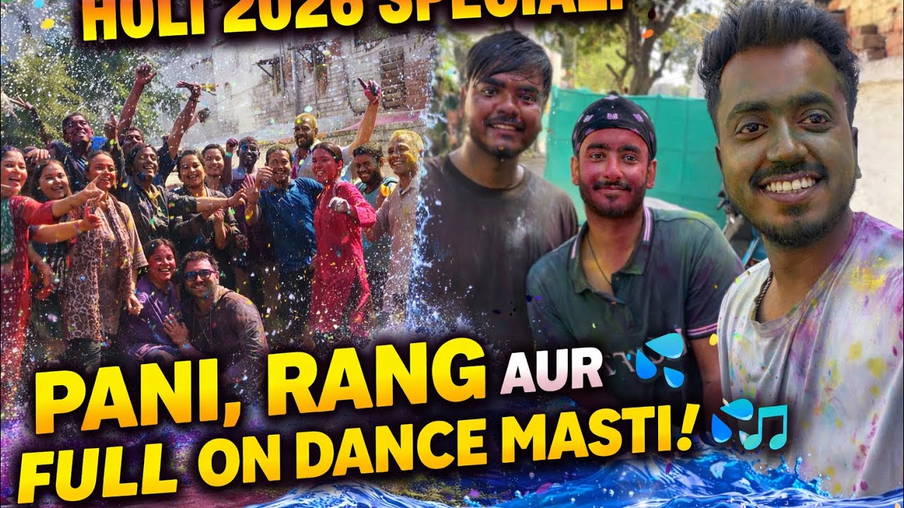 Holi 2026 Special: Pani, Rang Aur Full On Dance Masti! 💦🎶
