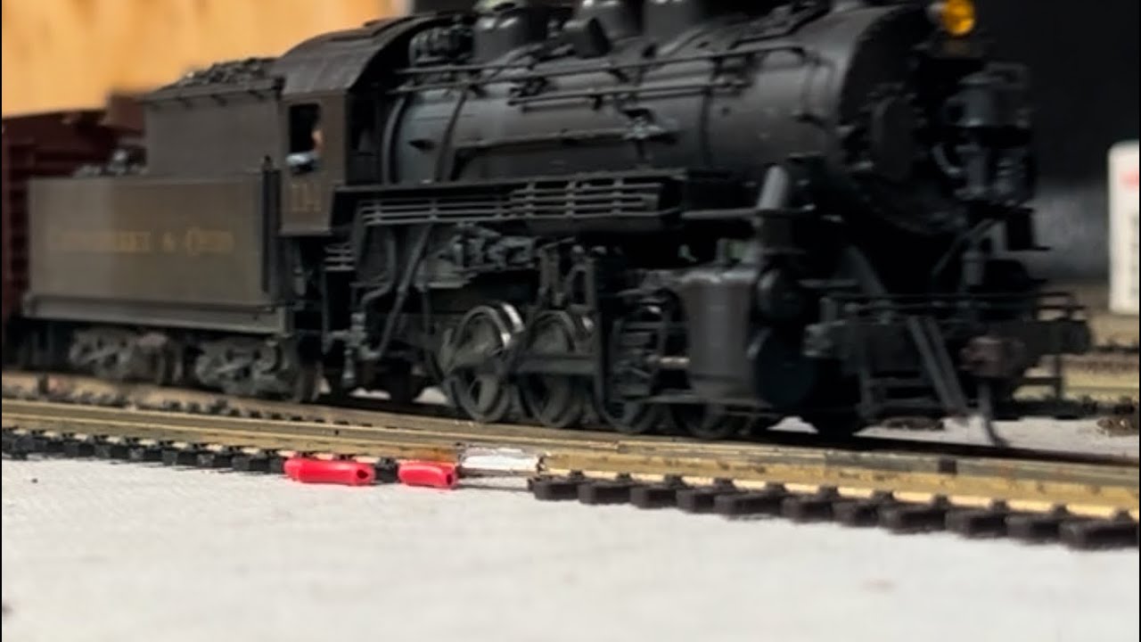 A unique looking brass switcher.