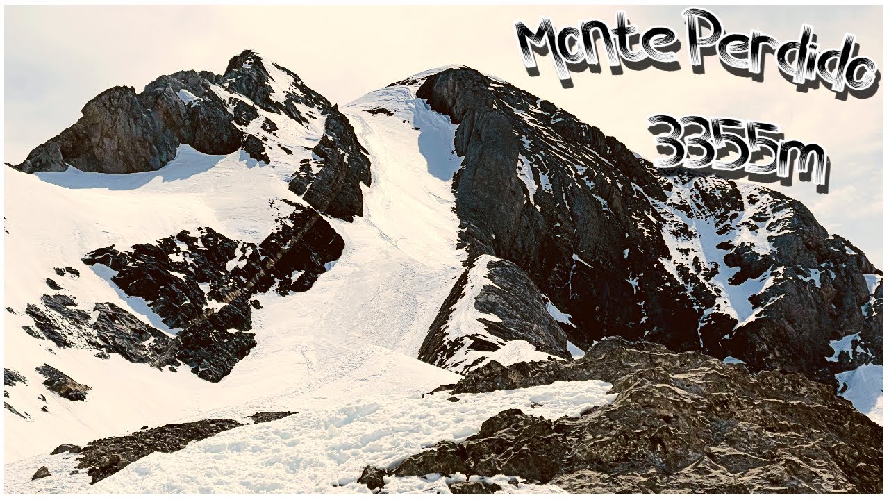 Monte Perdido 3355m-depuis Goriz