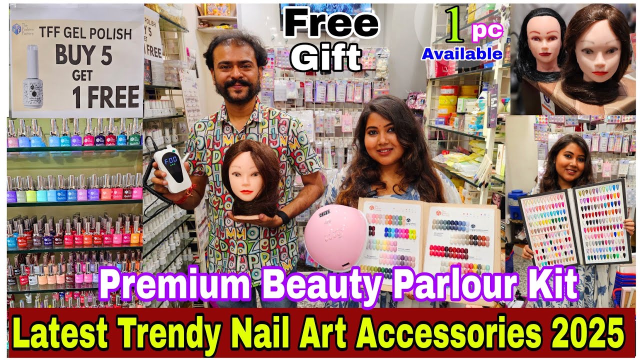 Cheapest Nail Art Metarials Wholesale Shop In Kolkata Barabazar | Nail Extension & Cosmetics Product