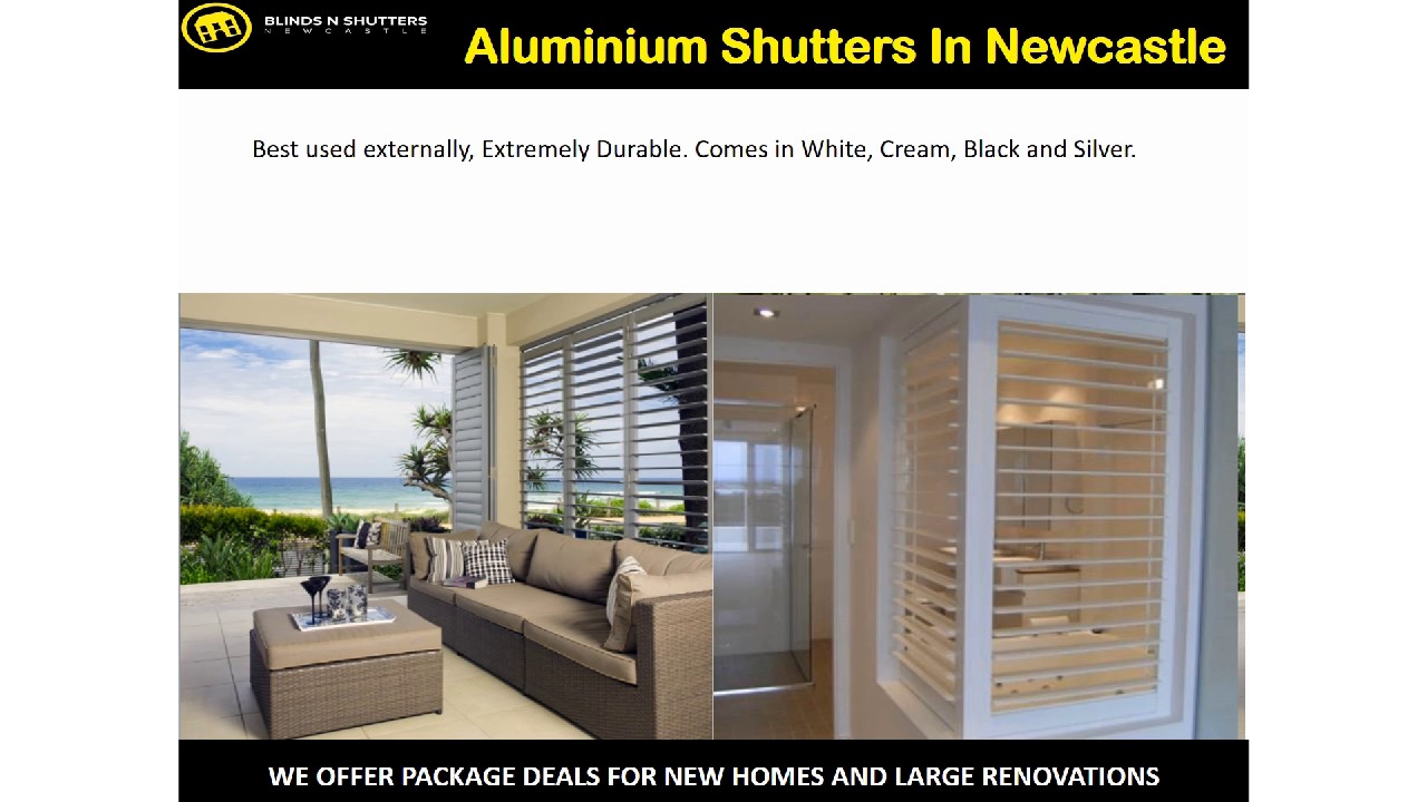 Quality Aluminium Shutters In Newcastle: Blinds-n-Shutters