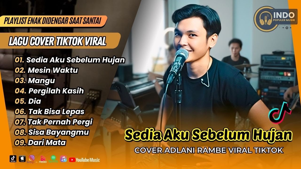 SEDIA AKU SEBELUM HUJAN - Adlani Rambe (Cover) | MESIN WAKTU | MANGU | LAGU COVER AKUSTIK