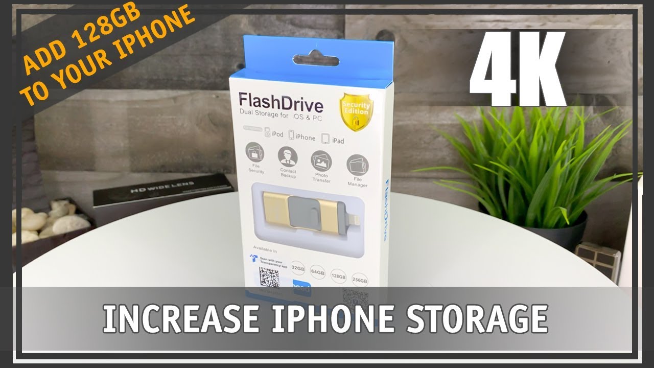 Увеличьте объем памяти iPhone с помощью USB-накопителя для iPhone