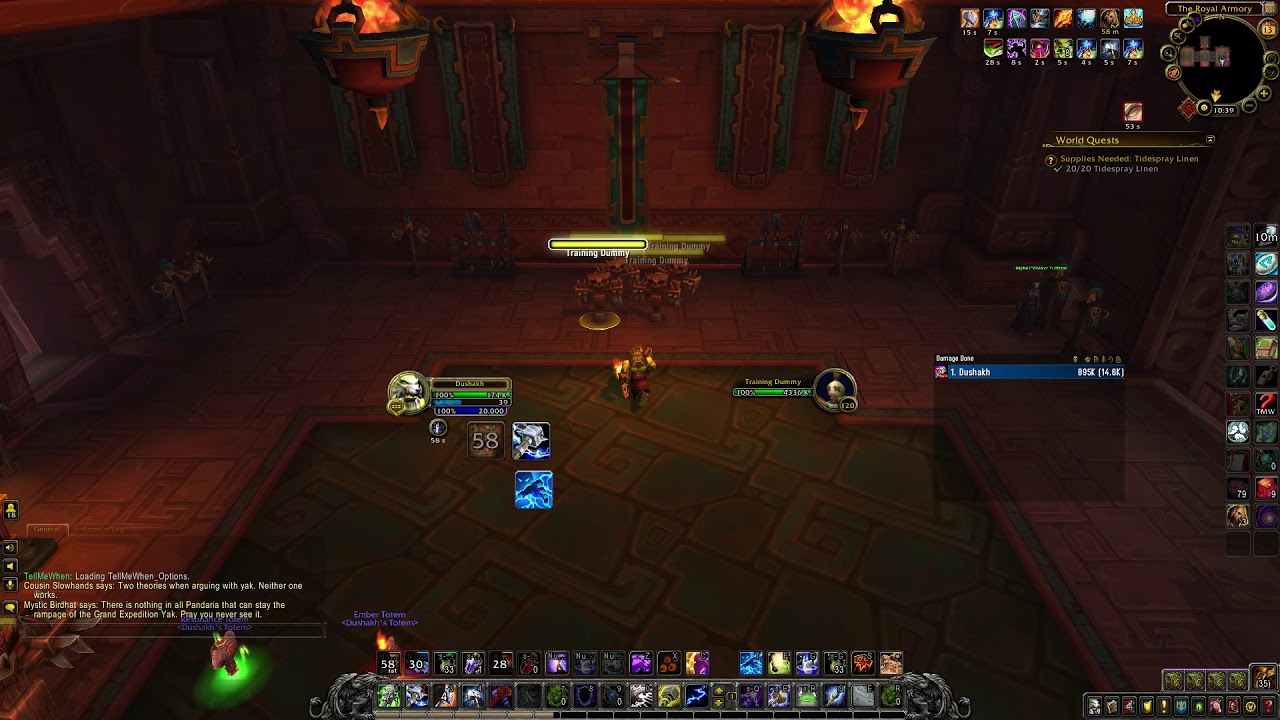 Rotation Enhancement 8.1.5. Hot hand primal primer build.