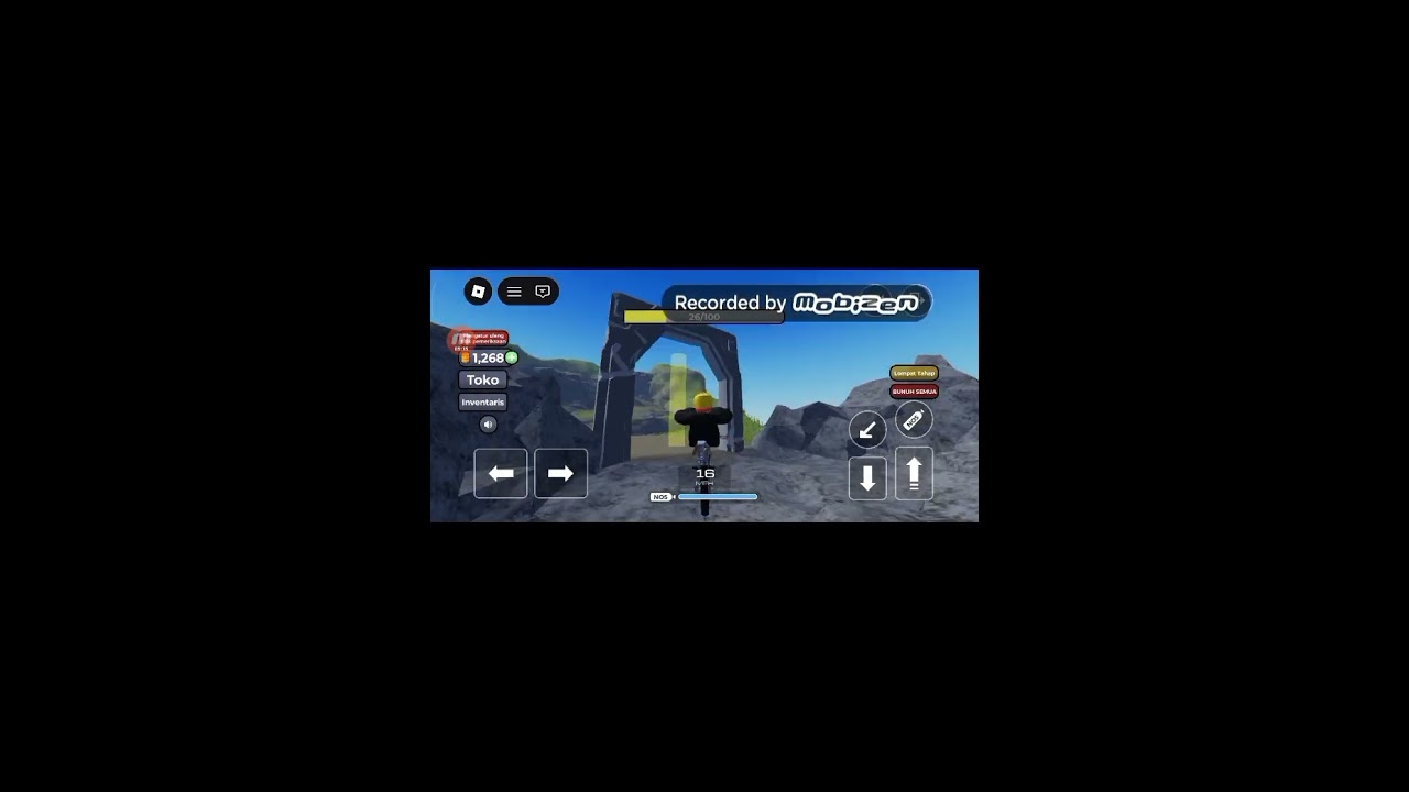 Aku pertama kali bermain Roblox