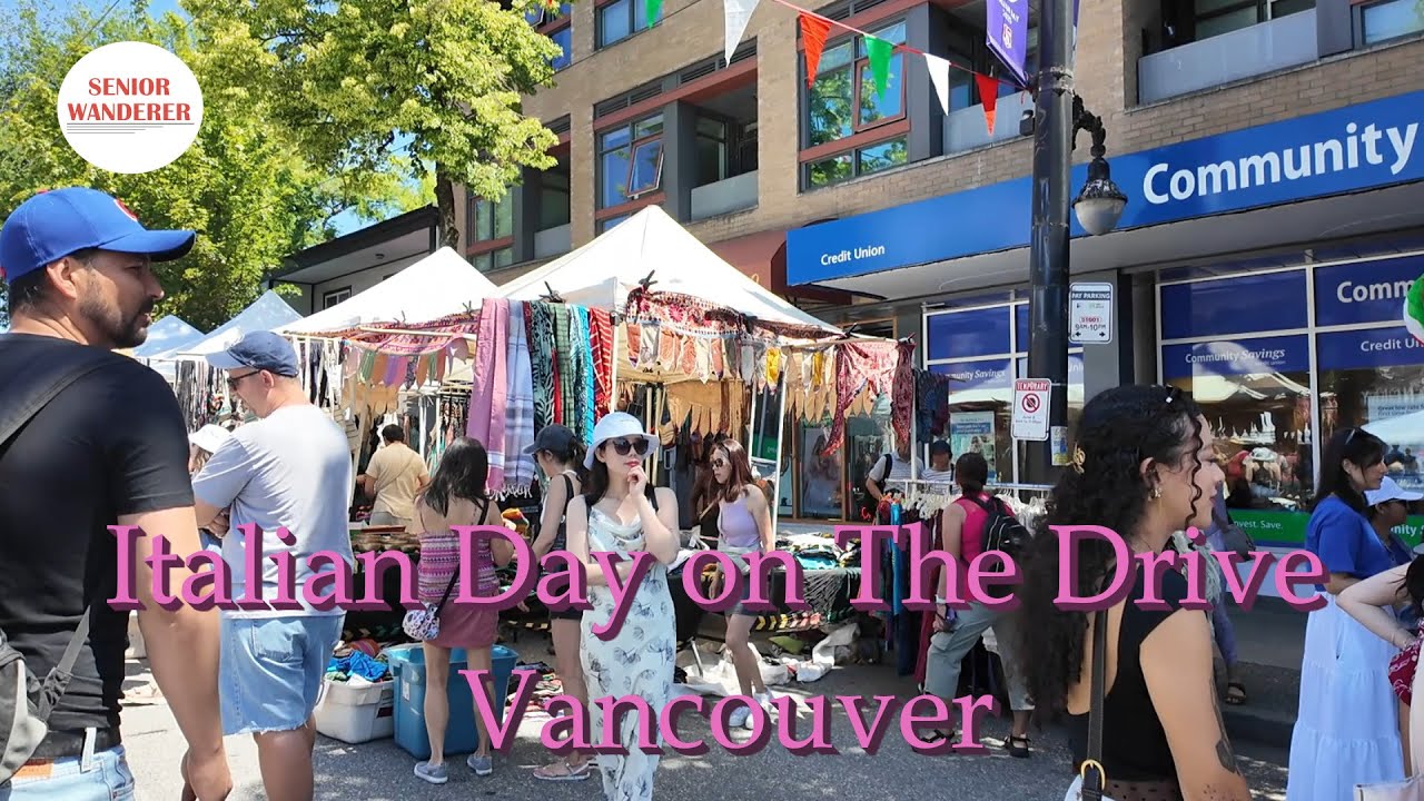 Vancouver street walk, EP323 - Italian Day on the Drive, 2025