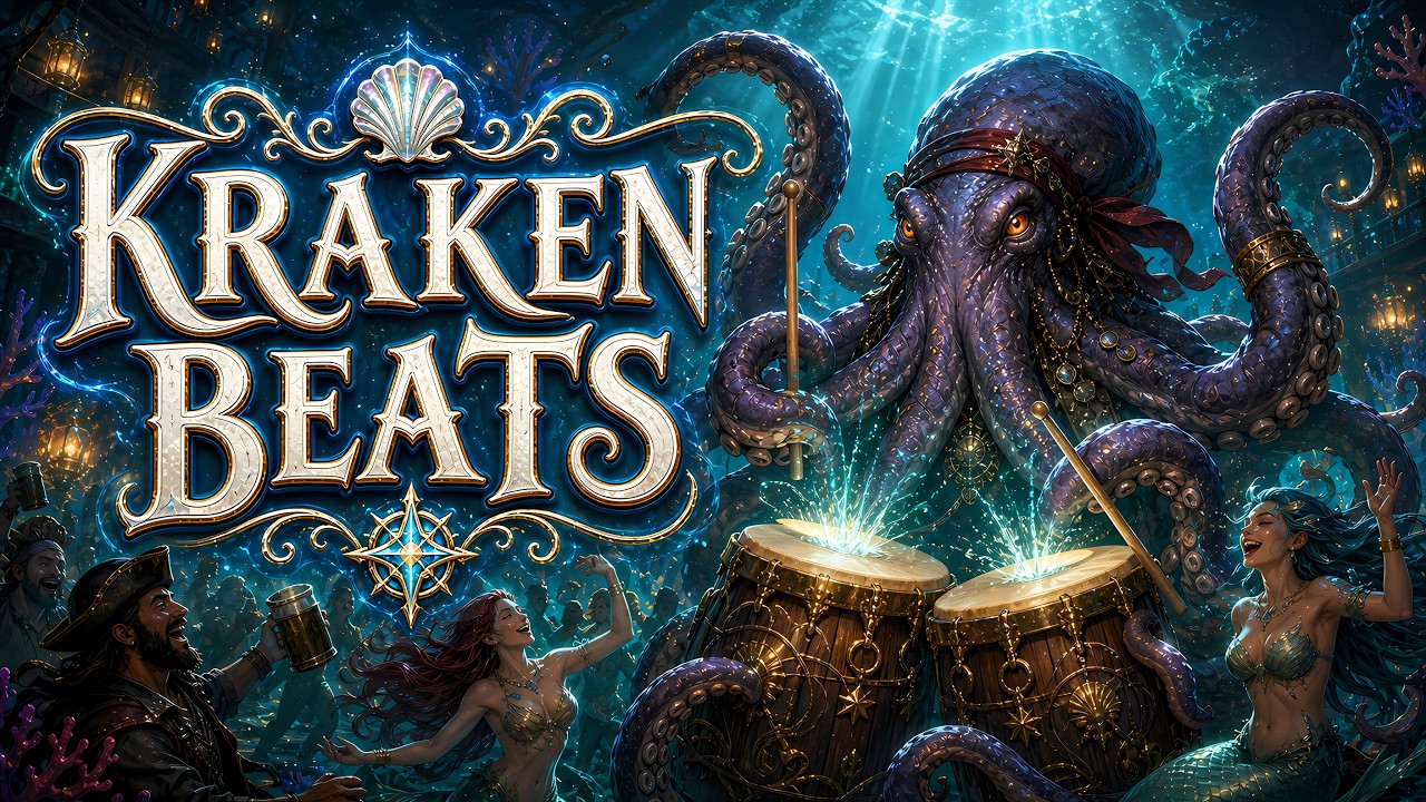 The Finest Damn Party | Pirate Sea Shanty with Celtic Folk-Rock, Sirens and Kraken Beats