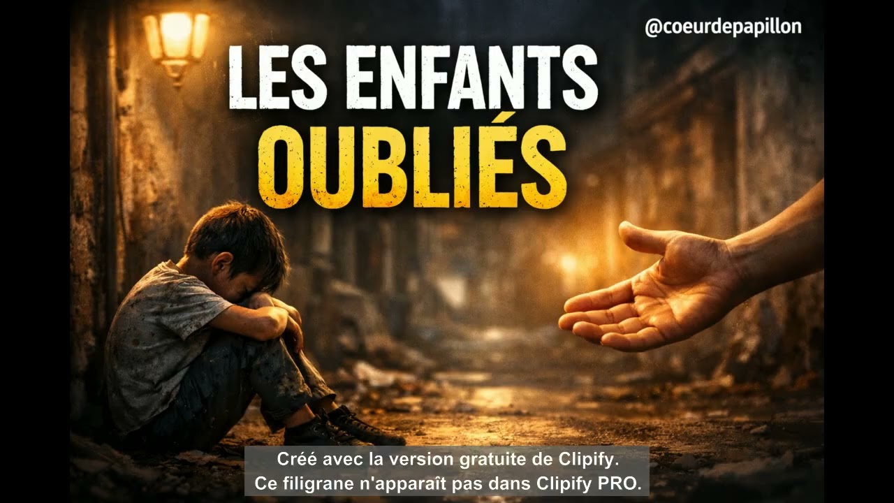 Les Enfants Oubliés – Poème bouleversant sur l’enfance exploitée