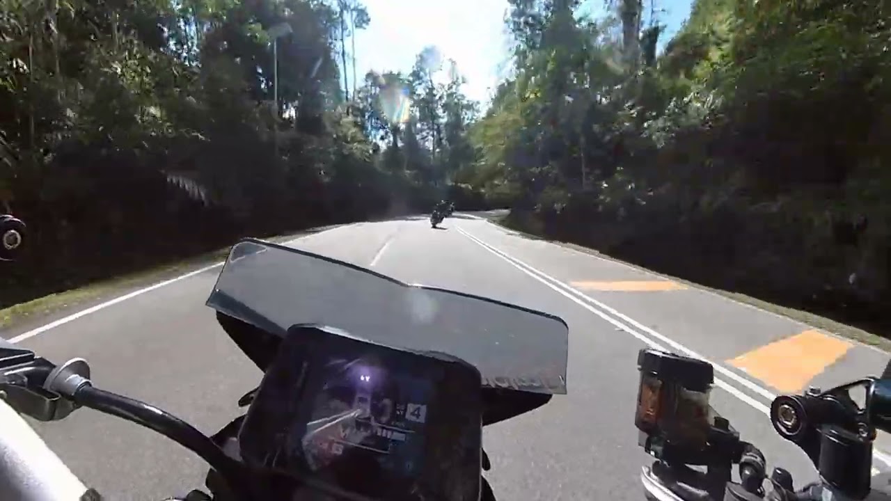MT09 Aprilia Shiver RSV4 Triumph Sunday Ride Batang Kali to Awana