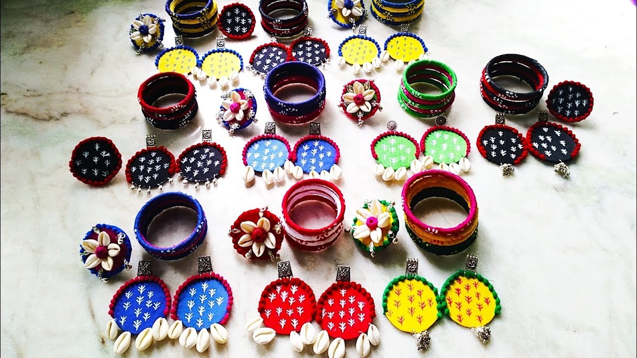diy fabric jewellery|fabric jewellery making|handmade jewellery making|#diy #handmade #fabric
