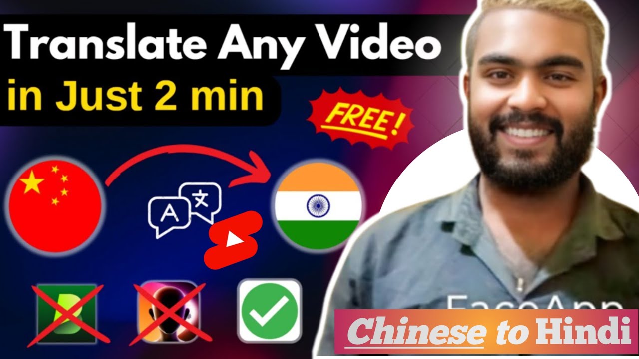 How To Translate Any Video into Any Language For Free | Hindi Tutorial | Step By 💹🇺🇸🏴󠁧󠁢󠁷󠁬󠁳󠁿🇳🇪🇮🇳