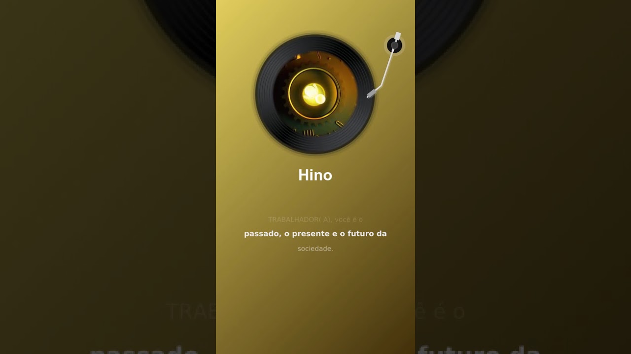 HINO DE TODOS OS TRABALHADORES.