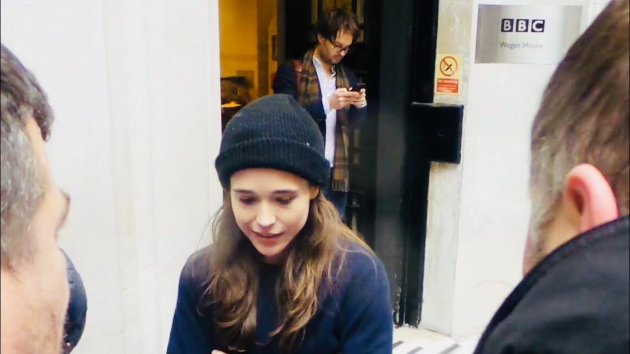 Ellen Page in London 08 02 2019