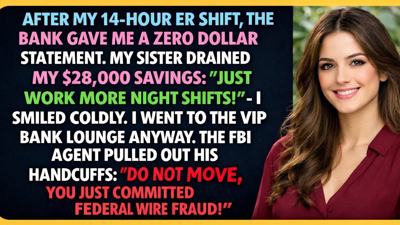 After My ER Shift, I Checked Dad’s Surgery Fund it Was Empty. My Sister Smirked My Healing Trip