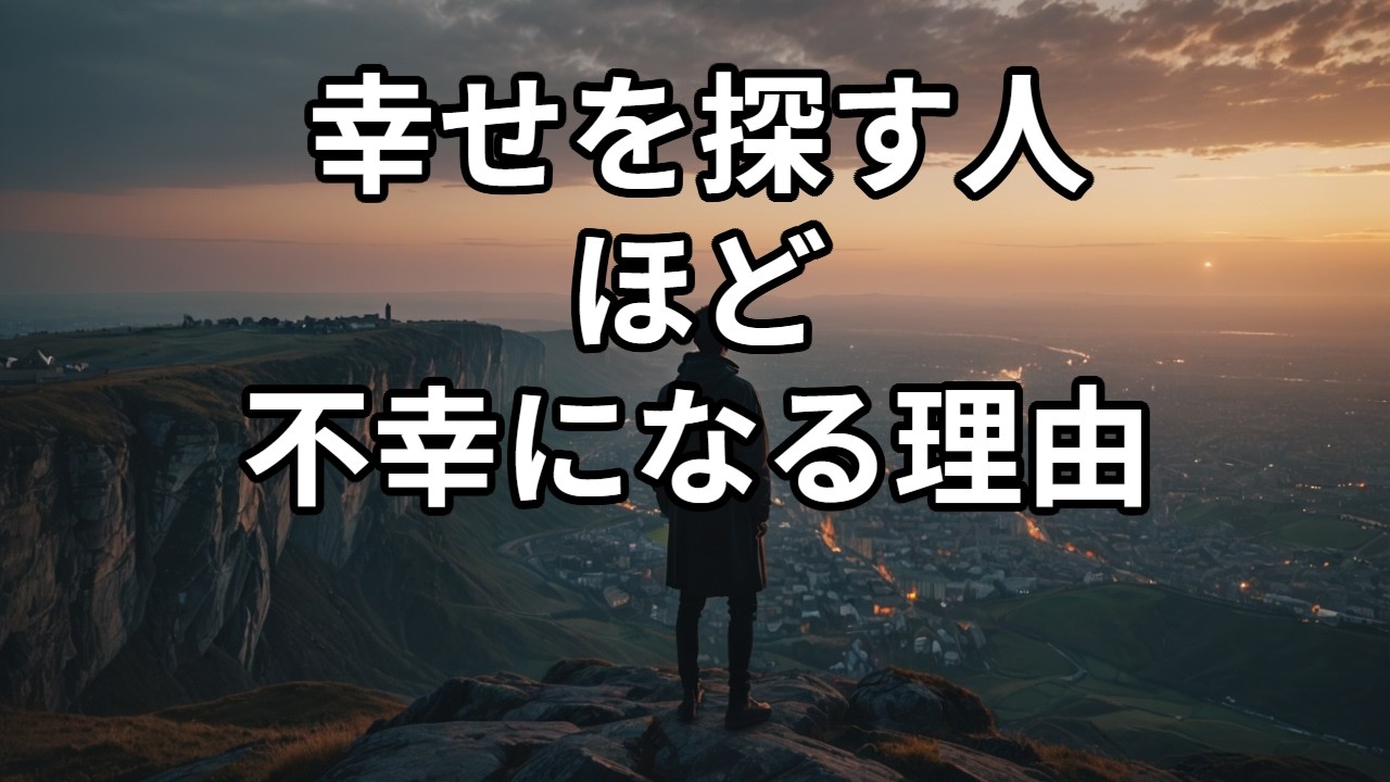 【ブッダの智慧】幸せはここにある?外を探すな！
