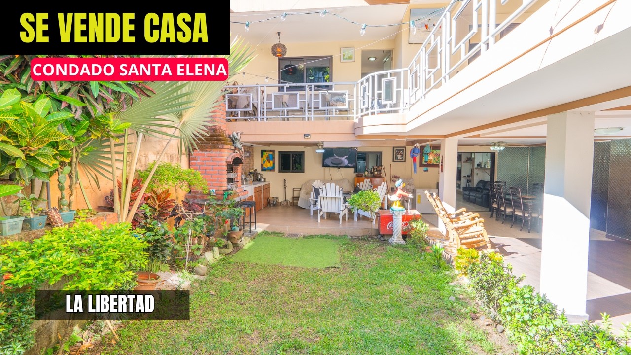 SE VENDE CASA EN CONDADO SANTA ELENA 🏡 | NUEVO CUSCATLÁN