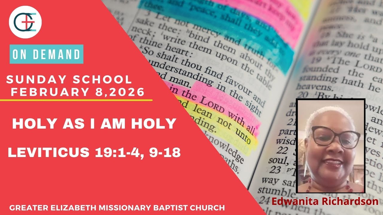 HOLY AS I AM HOLY