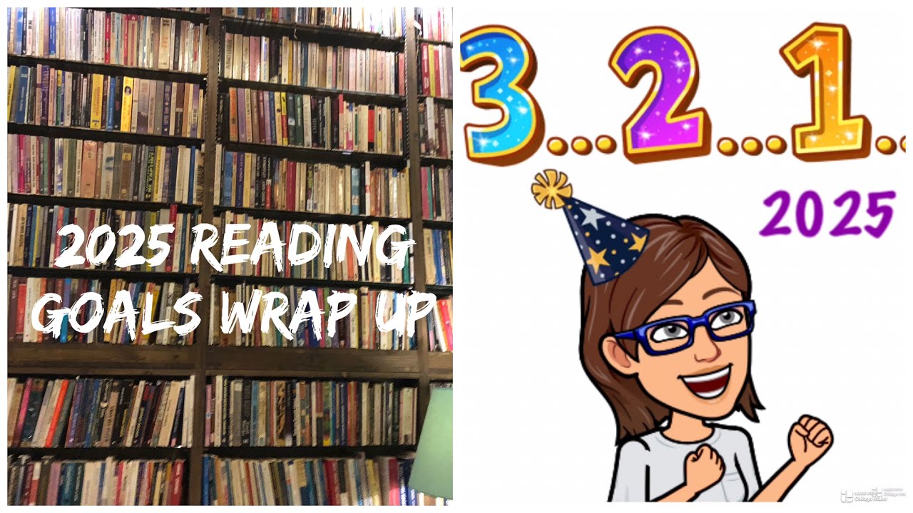 2025 Reading Goals Wrap Up | #readinggoals #2025goals