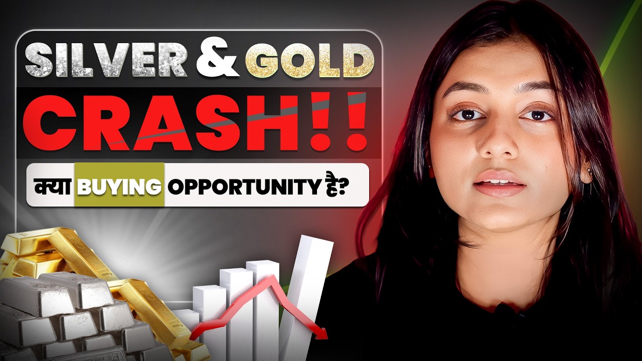 Silver, Gold Crash Again? | Silver Trap Ya Golden Opportunity? | TanishaGarg101