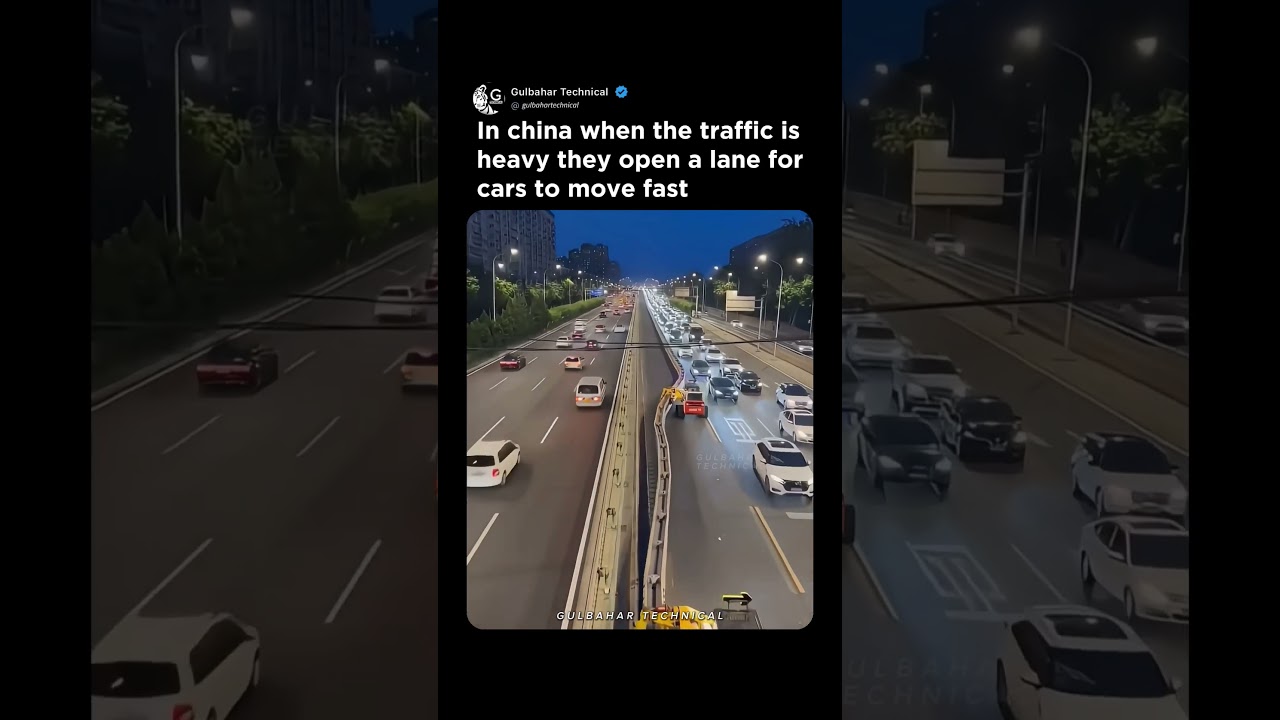 China&rsquo;s Secret Express Lane Solution Revealed | Traffic Bypass Innovation 🚗